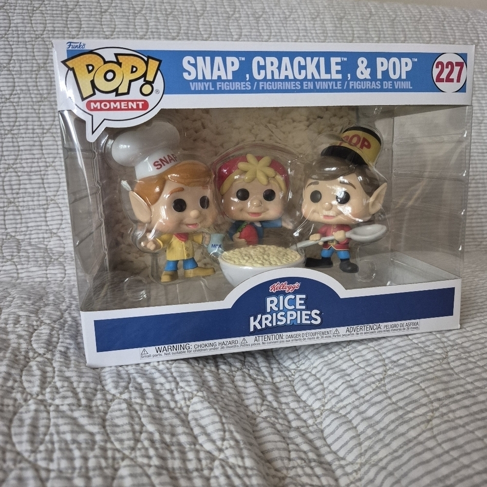 Funko Pop! Snap, Crackle & Pop Trio Figures
